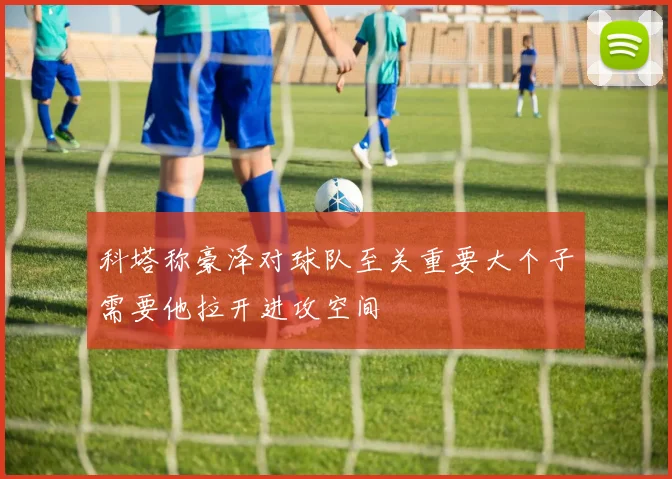 科塔称豪泽对球队至关重要大个子需要他拉开进攻空间